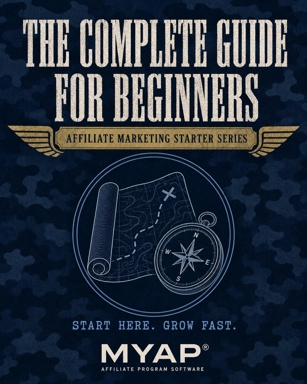 Affiliate Marketing complete guide for beginners ebook cover